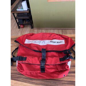 Vintage British Postal Royal Mail Carrier Satchel Bag W/Shoulder Strap Genuine